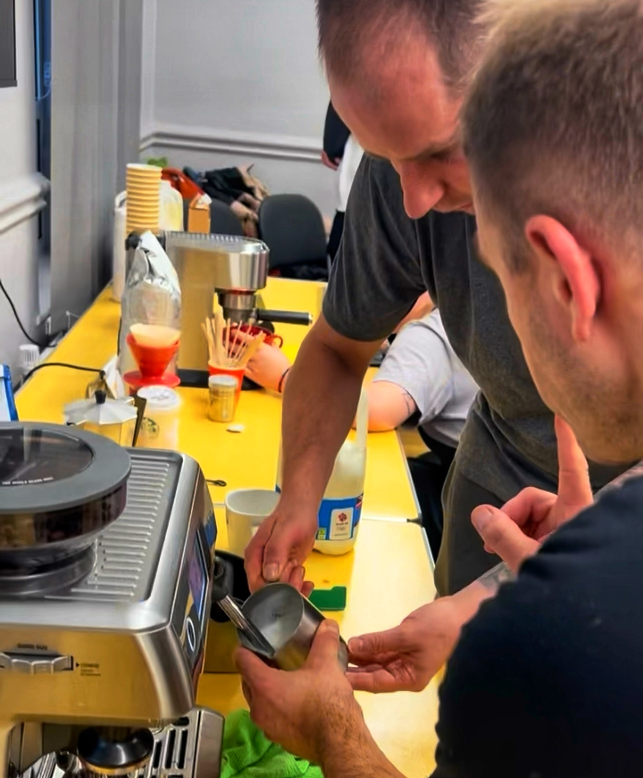 Learning coffee skills