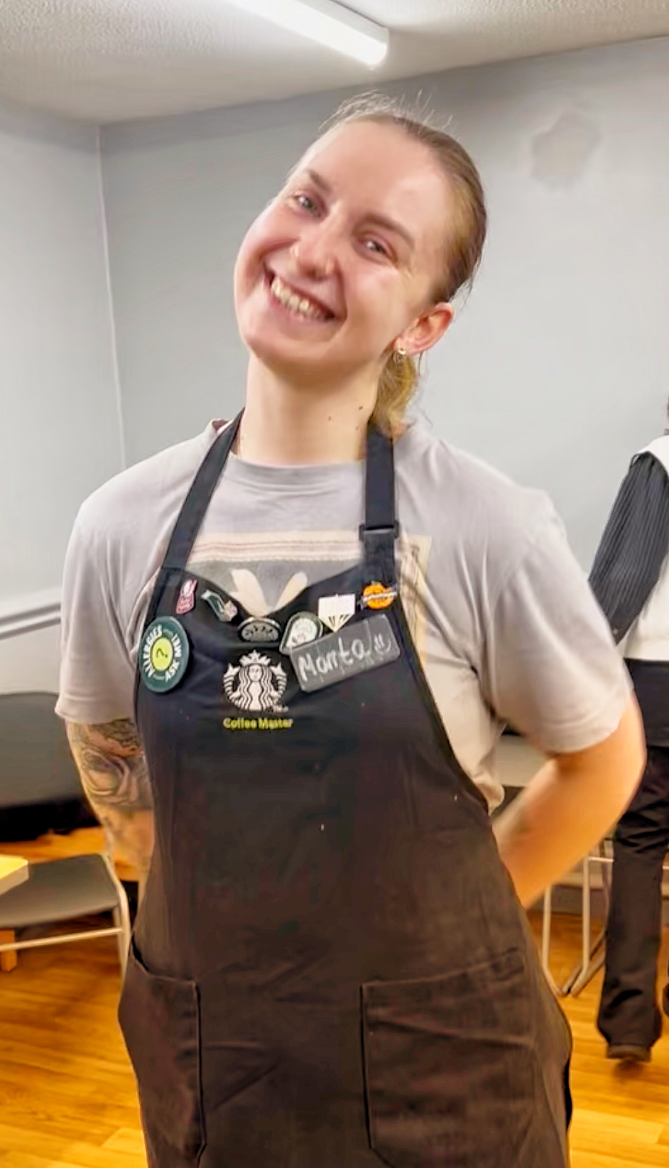 Barista workshop participant