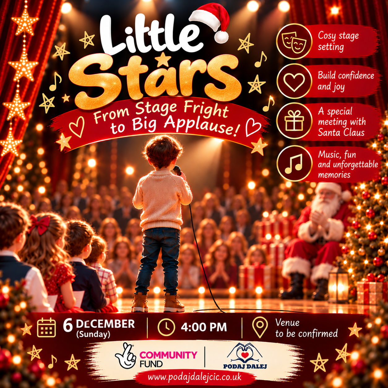 Little Stars event poster