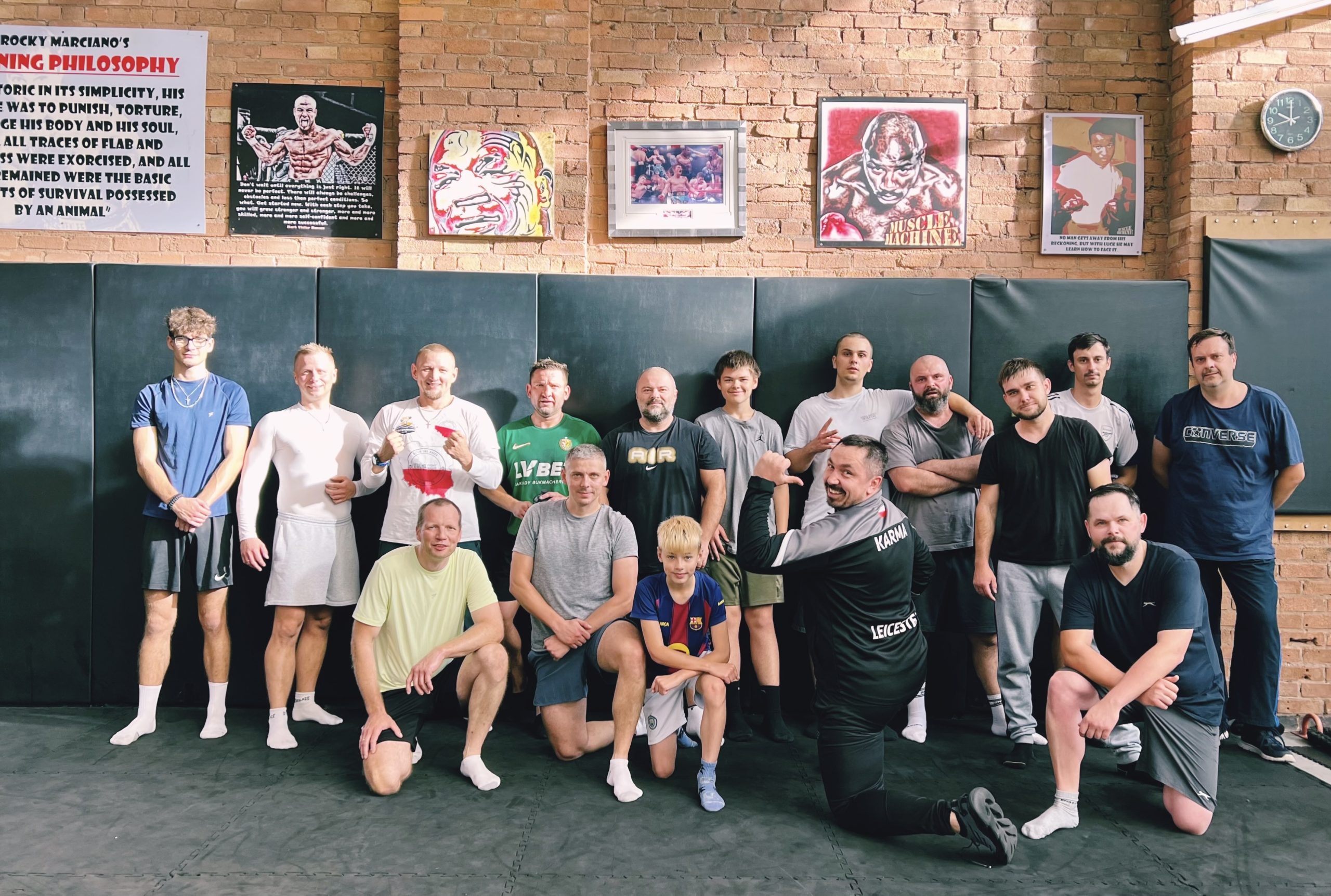 Men and boys functional training